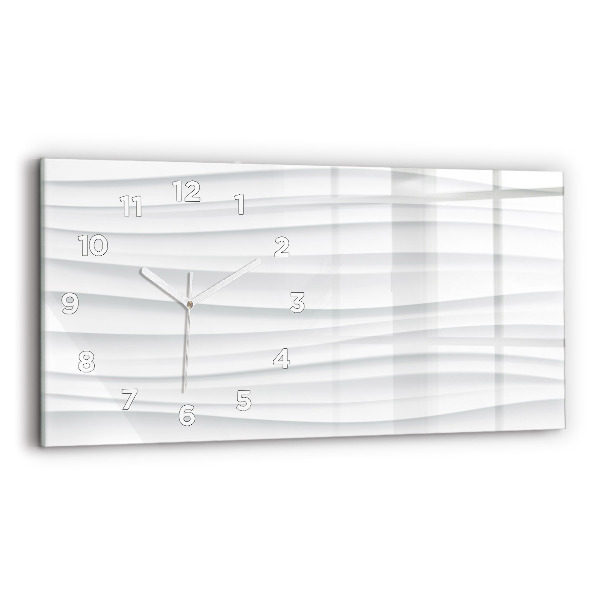 Vízszintes üvegóra Hullámok textúrája