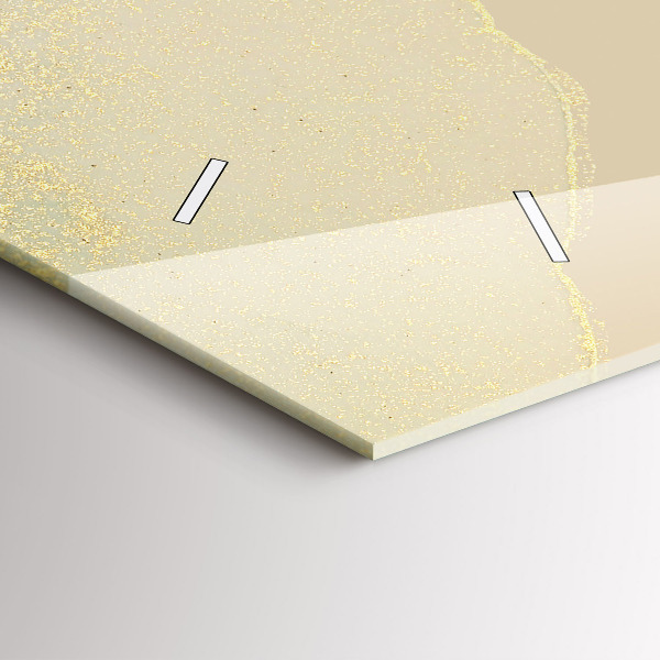 Vízszintes üvegóra Elegáns absztrakció