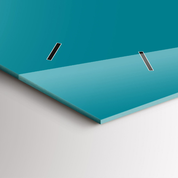 Vízszintes üvegóra Tenger színe