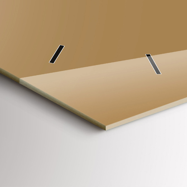 Vízszintes üvegóra Színe sötét bézs