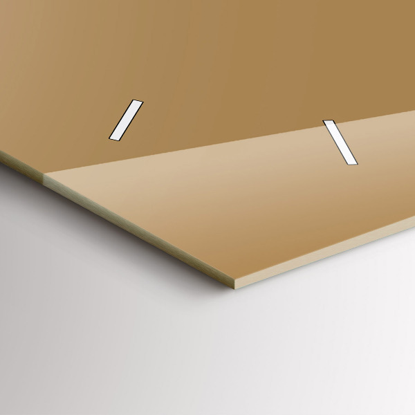 Vízszintes üvegóra Színe sötét bézs