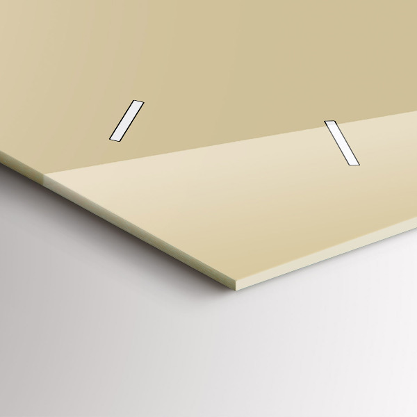 Vízszintes üvegóra Bézs színű