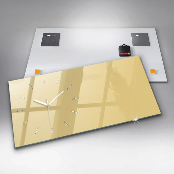 Vízszintes üvegóra Krém színű