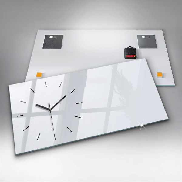 Vízszintes üvegóra Színe sötét fehér