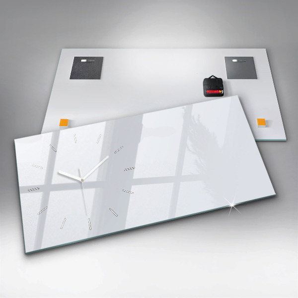 Vízszintes üvegóra Színe sötét fehér