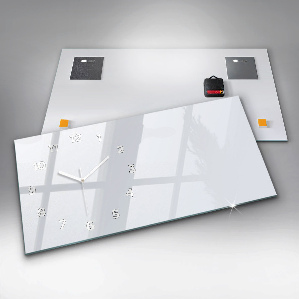 Vízszintes üvegóra Színe sötét fehér