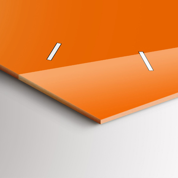 Vízszintes üvegóra Narancs színű