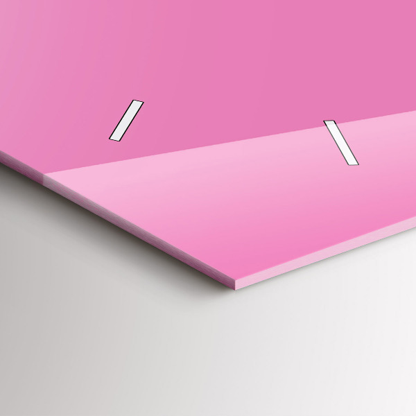 Vízszintes üvegóra Szín rózsaszín