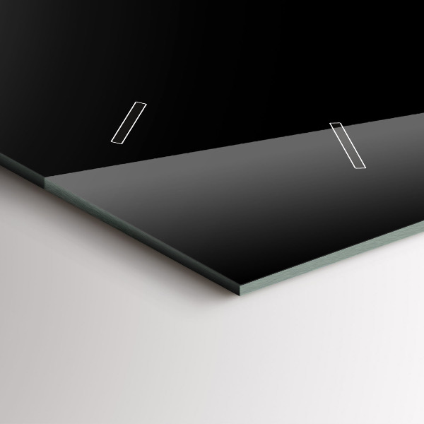 Vízszintes üvegóra Feketekávé