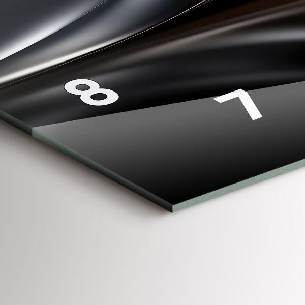 Vízszintes üvegóra Absztrakció