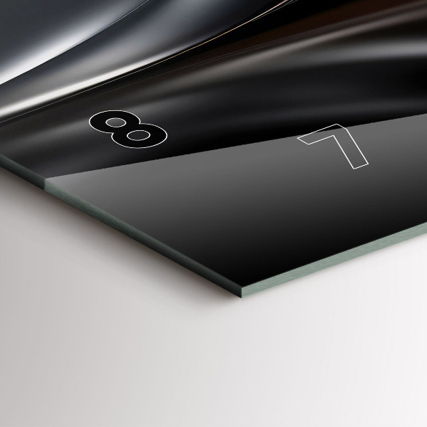 Vízszintes üvegóra Absztrakció