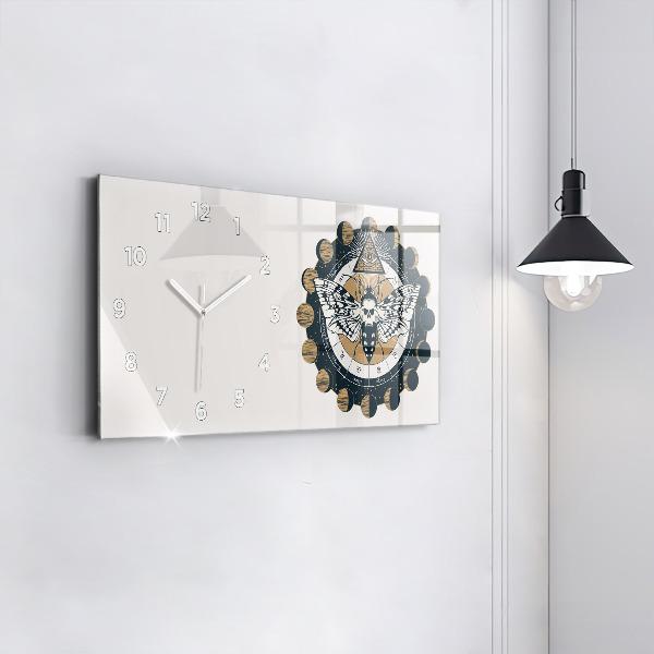 Vízszintes üvegóra Holdfázisok és a szem