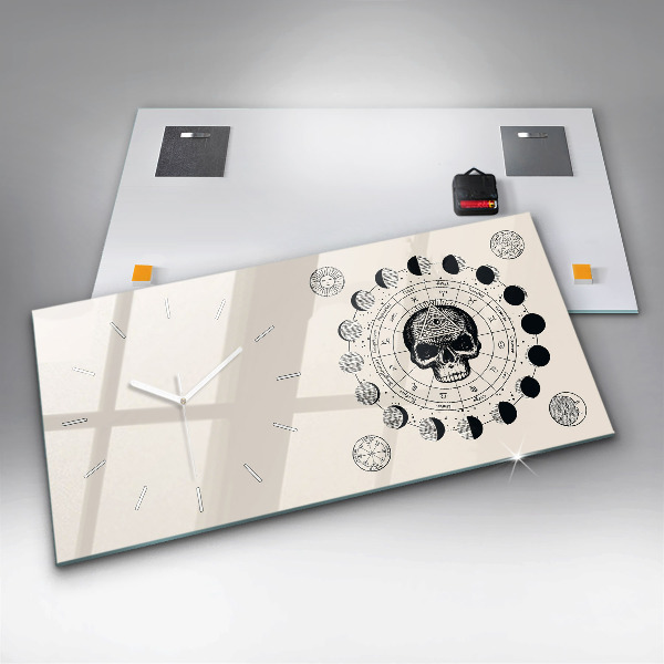 Vízszintes üvegóra Holdfázisok