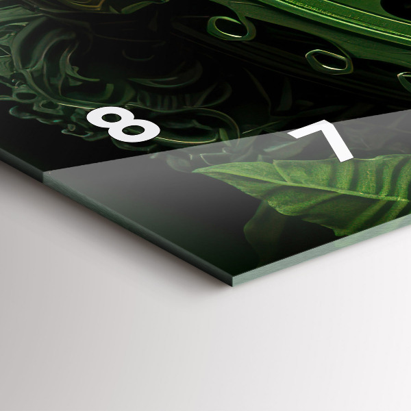 Vízszintes üvegóra Zöld mechanizmus