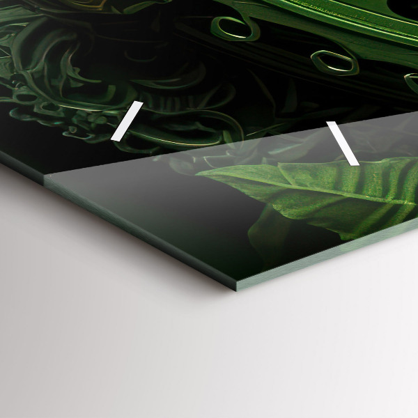 Vízszintes üvegóra Zöld mechanizmus