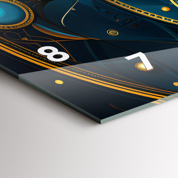 Vízszintes üvegóra Horoszkóp óra