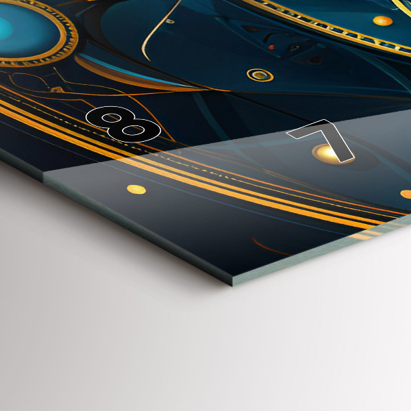 Vízszintes üvegóra Horoszkóp óra