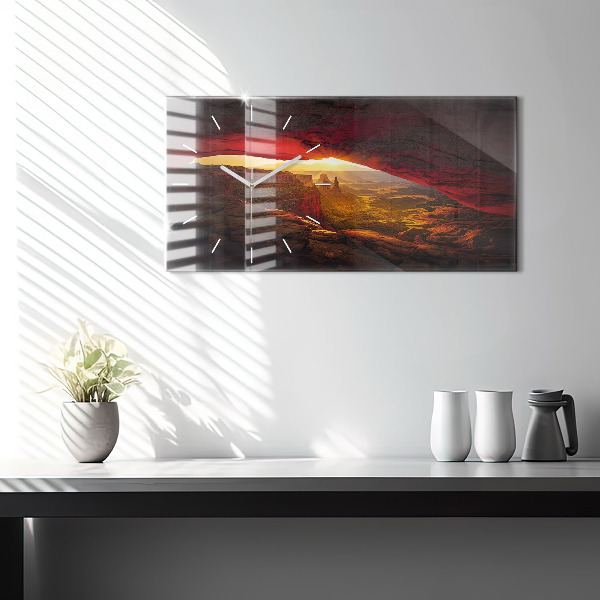 Vízszintes üvegóra Grand Canyon Arizona