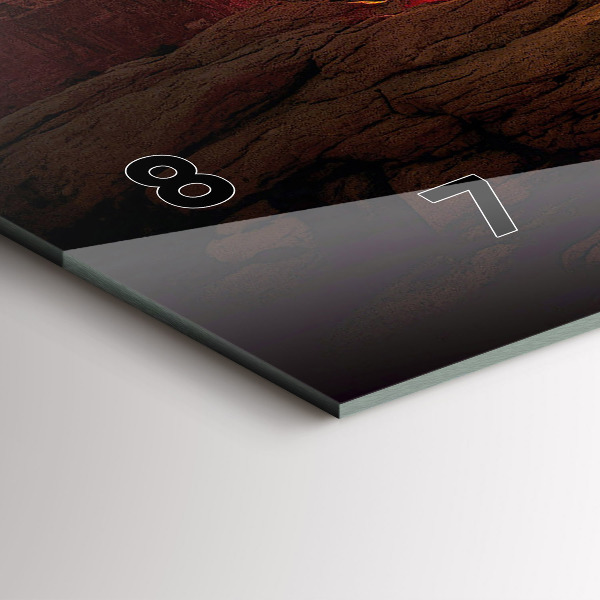 Vízszintes üvegóra Grand Canyon Arizona