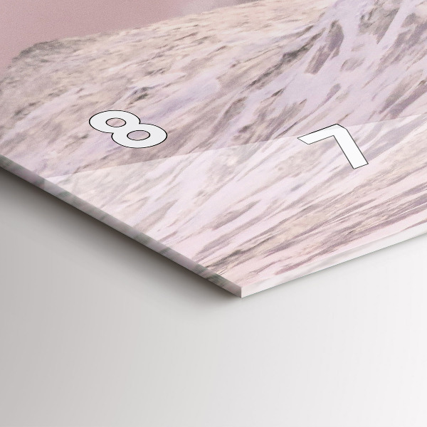 Vízszintes üvegóra Szörfös Hawaii-on