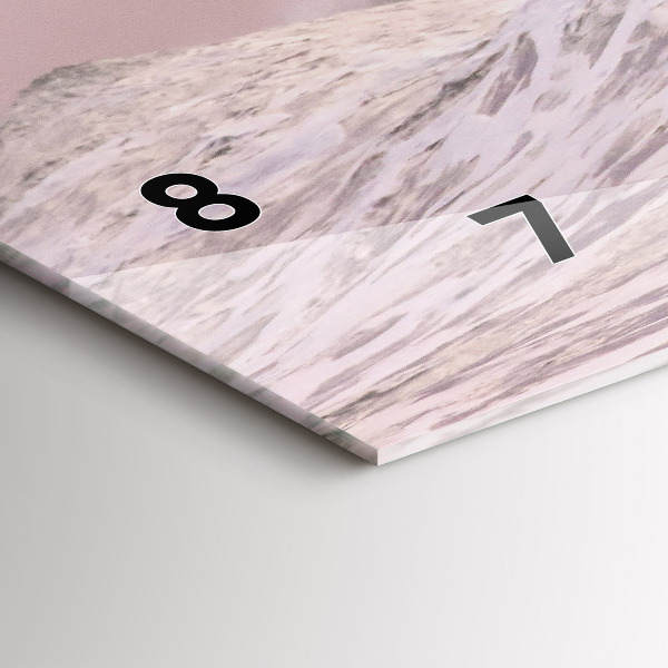 Vízszintes üvegóra Szörfös Hawaii-on