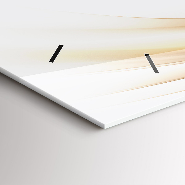 Vízszintes üvegóra Arany absztrakció