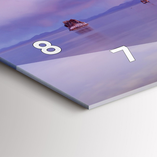 Vízszintes üvegóra Napkelte Kalifornia