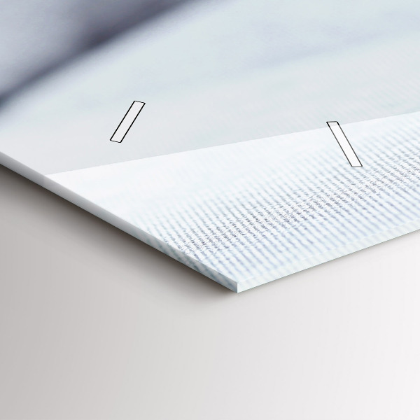 Vízszintes üvegóra Macska a kanapén