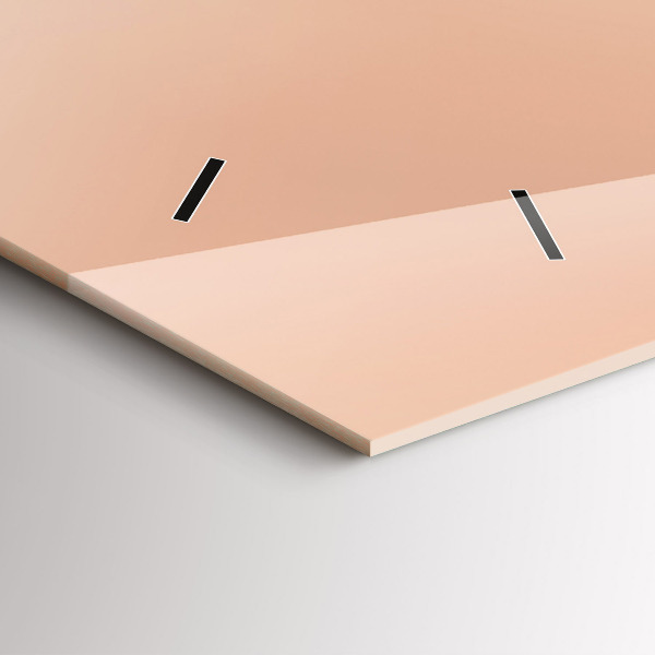 Vízszintes üvegóra Flamingo illusztráció