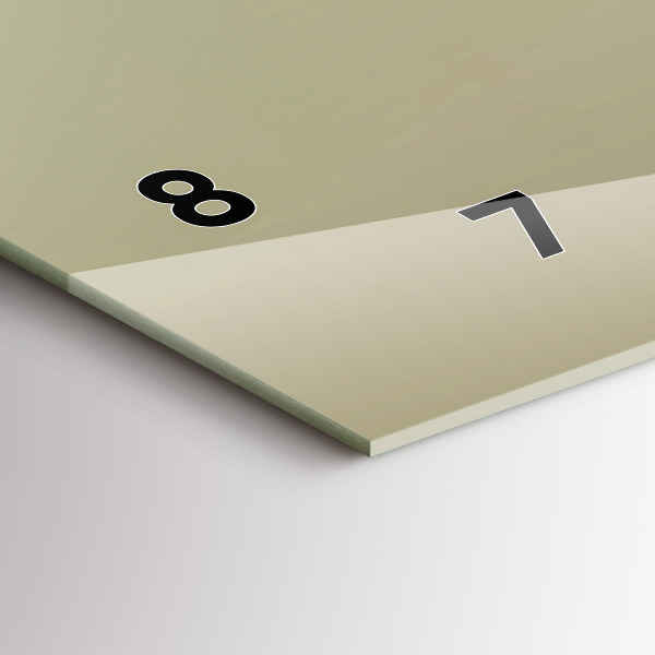 Vízszintes üvegóra Grafikus jávorszarvas