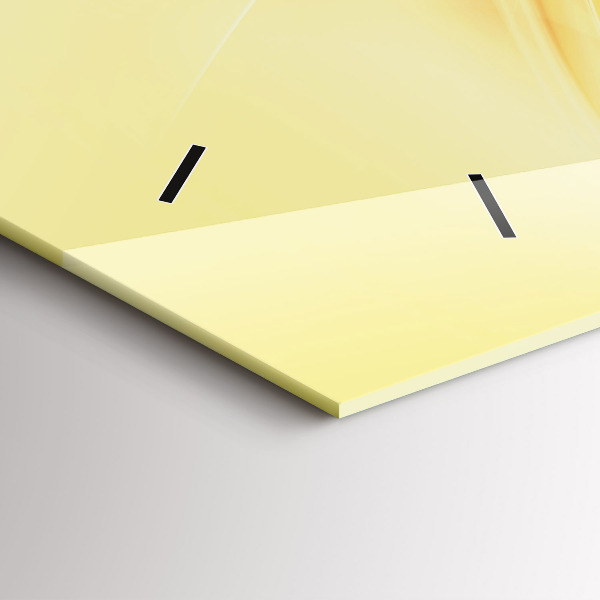 Vízszintes üvegóra Absztrakciós hullámok