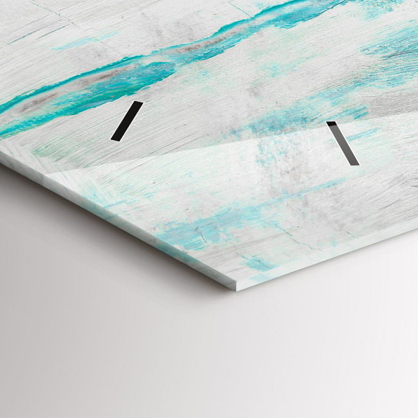 Vízszintes üvegóra Olaj textúra absztrakt