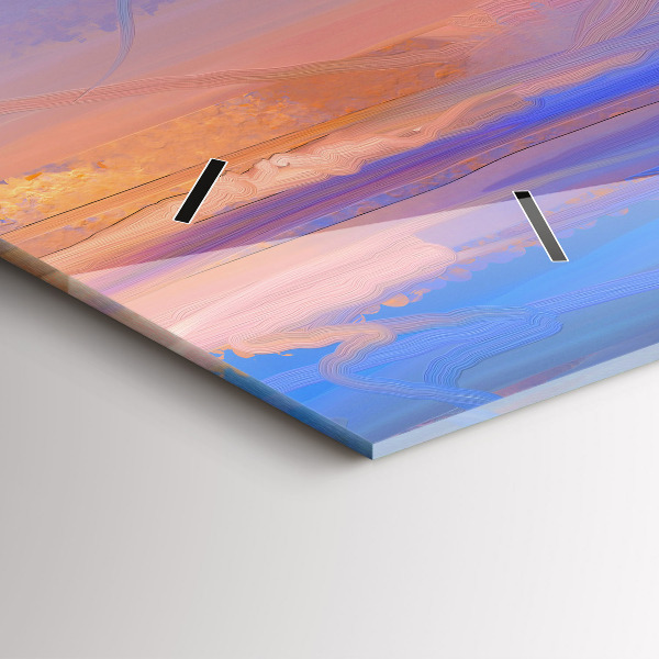 Vízszintes üvegóra Tengeri tájkép