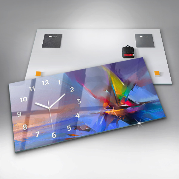 Vízszintes üvegóra Tengeri tájkép