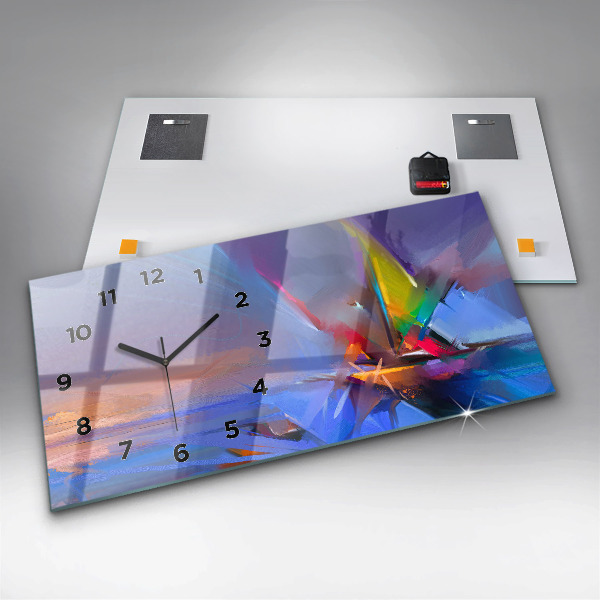 Vízszintes üvegóra Tengeri tájkép