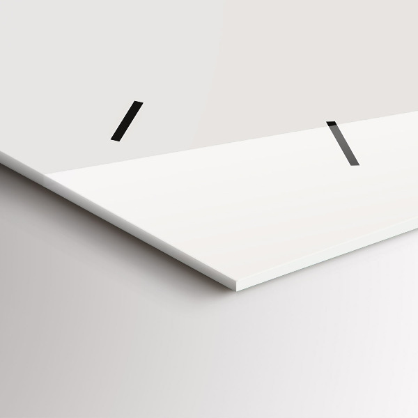 Vízszintes üvegóra egy tigris festett portréja