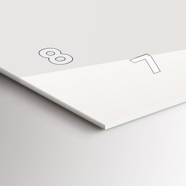 Vízszintes üvegóra egy tigris festett portréja