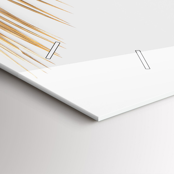 Vízszintes üvegóra Trópusi levelek