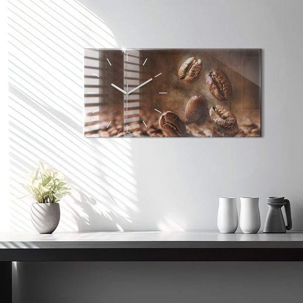 Vízszintes üvegóra Kávébab