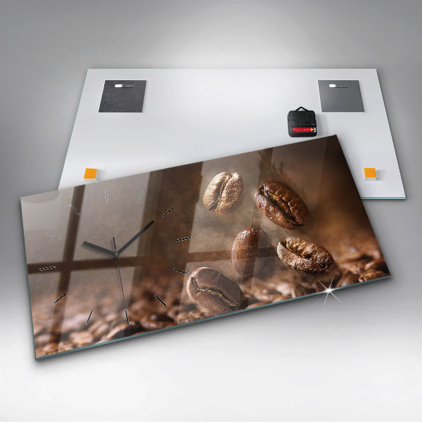 Vízszintes üvegóra Kávébab