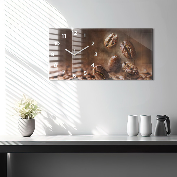 Vízszintes üvegóra Kávébab