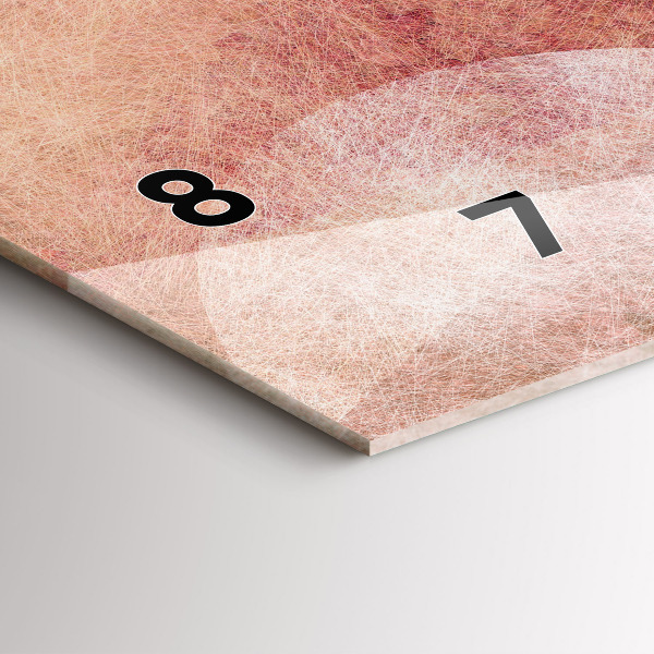 Vízszintes üvegóra Geometriai absztrakció