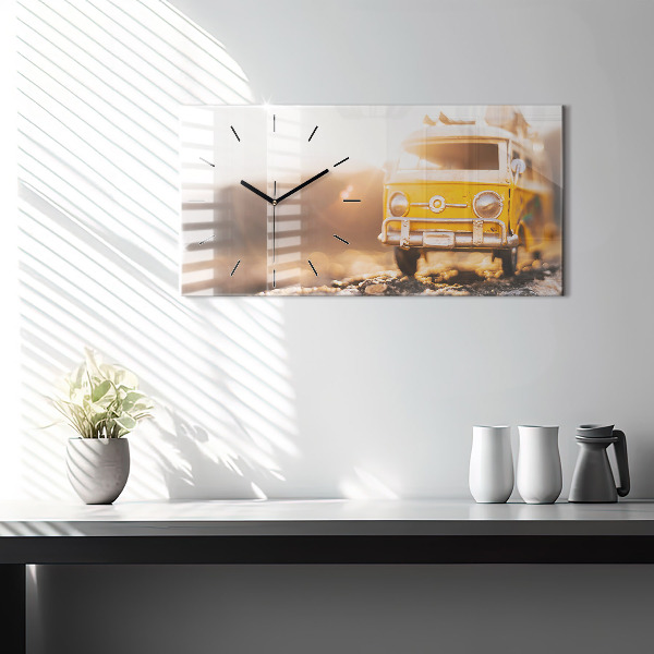 Vízszintes üvegóra Autó nyaralni