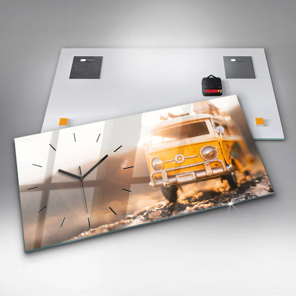 Vízszintes üvegóra Autó nyaralni