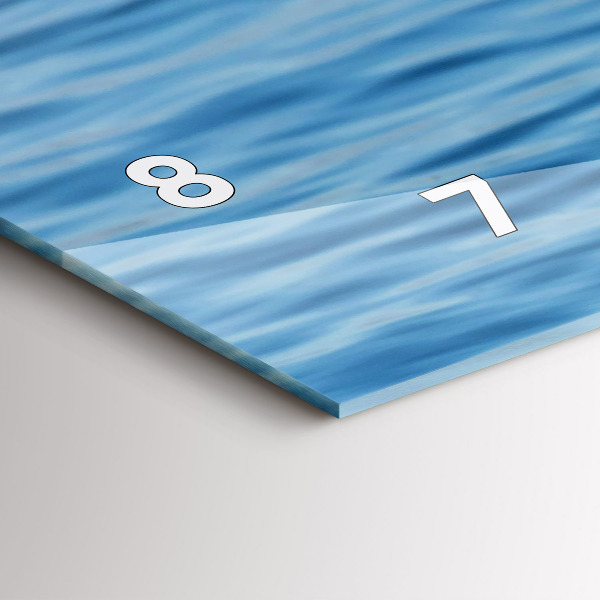 Vízszintes üvegóra Sirályok Gdyniában