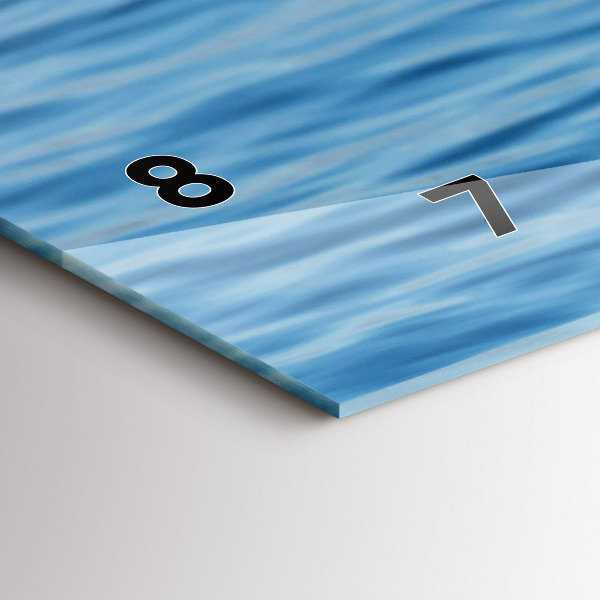 Vízszintes üvegóra Sirályok Gdyniában