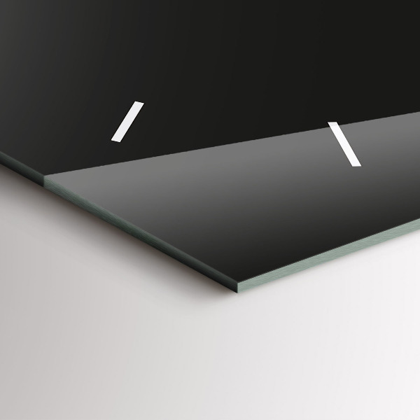 Vízszintes üvegóra Színes elefánt