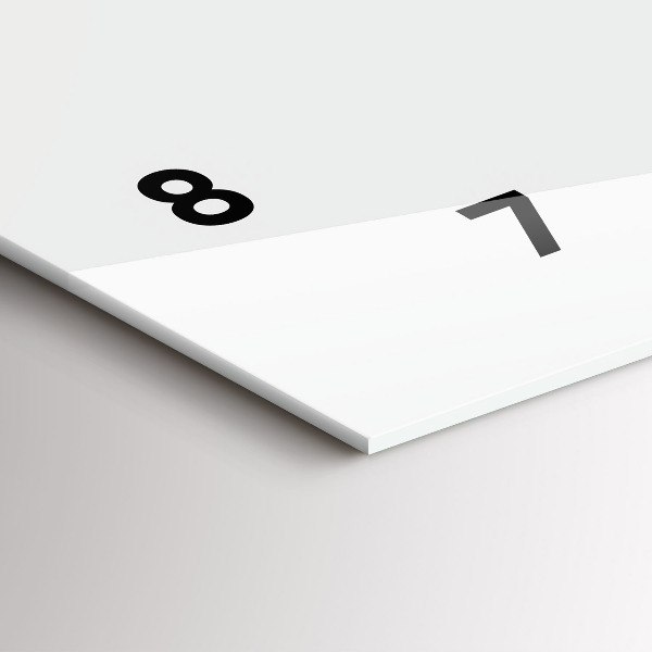 Vízszintes üvegóra Pillangós és kulcsos bohó stílus