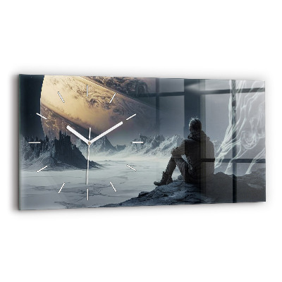 Vízszintes üvegóra Ember Űrbolygó