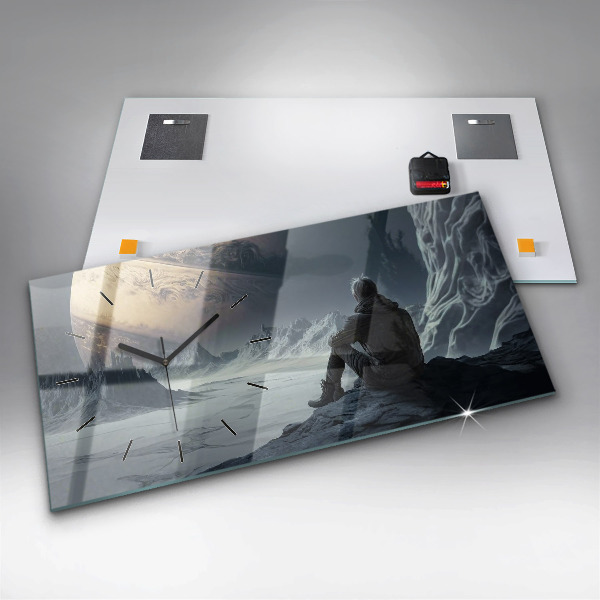 Vízszintes üvegóra Ember Űrbolygó